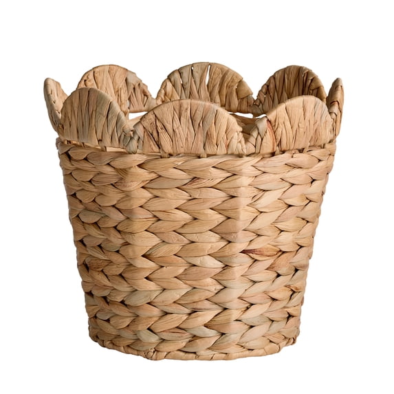 Better Homes & Gardens scalloped woven basket