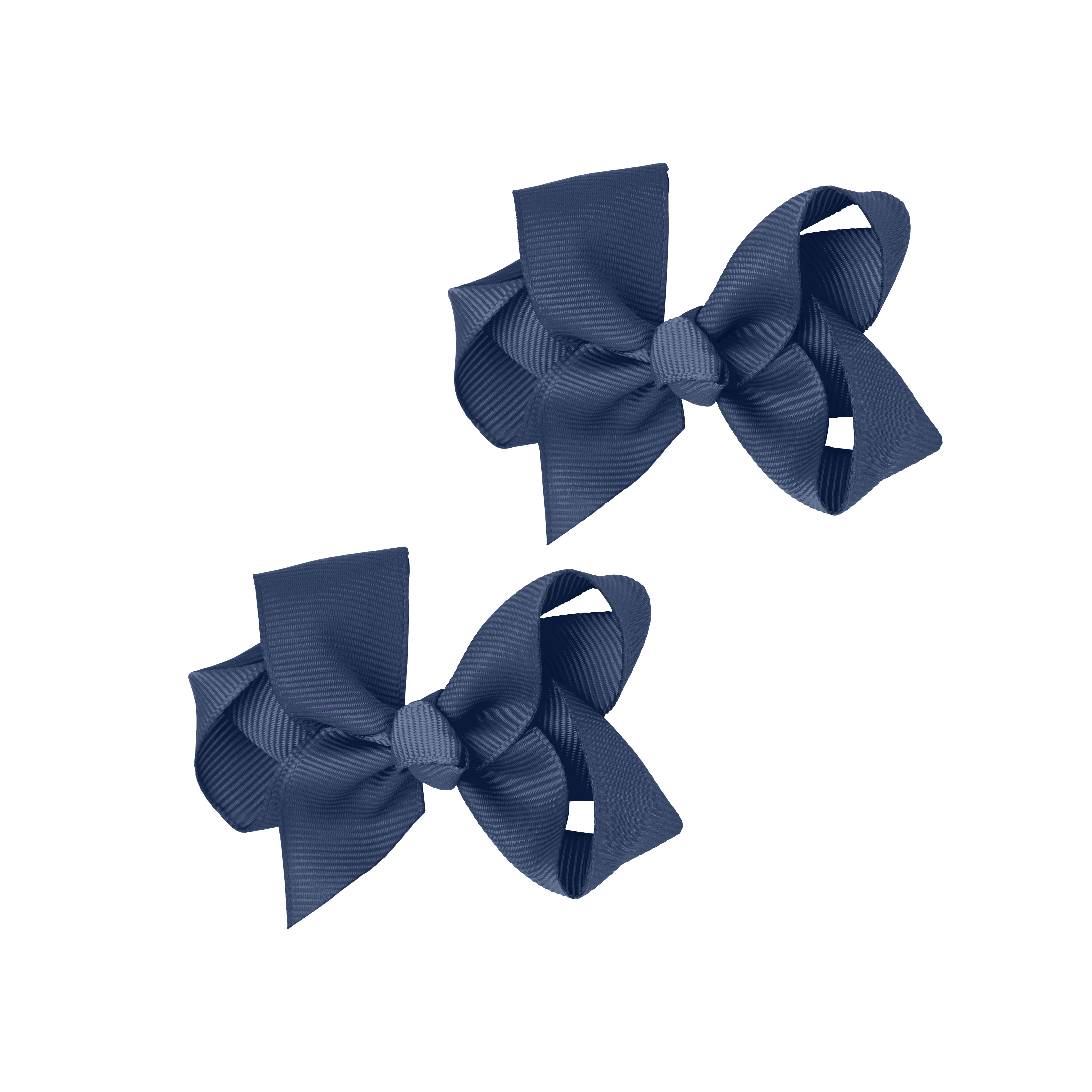 3 Inch Grosgrain Bow for Little Girls- Set of 2